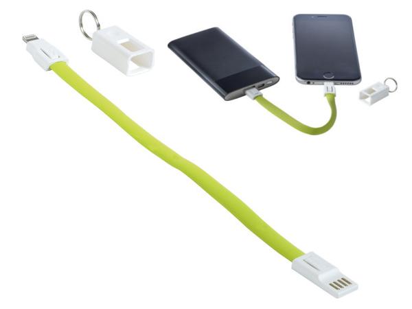 Câble de Charge USB-C, micro USB et USB Lightning de 22 cm