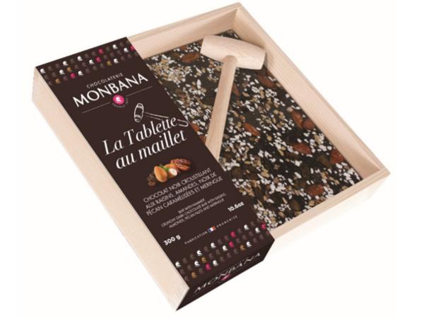 La Tablette Maillet Monbana Chocolat Noir Raisins 300 g
