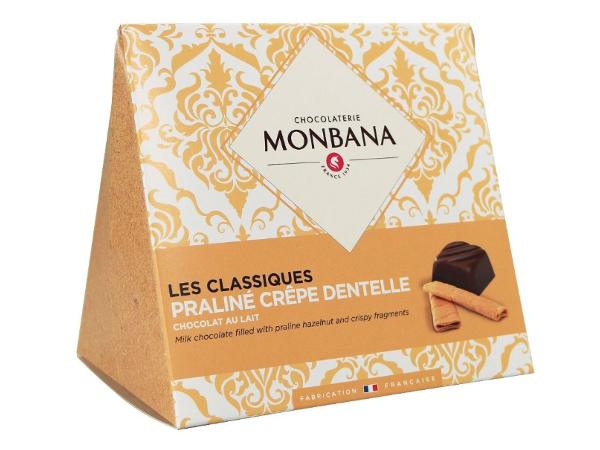 Les Classiques Chocolat au Lait Praliné Crêpe Dentelle 106g