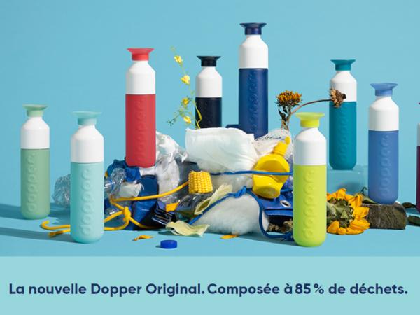 Cadeaux CSE, primes : Dopper ORIGINAL 450ml Bouteille Réutilisable