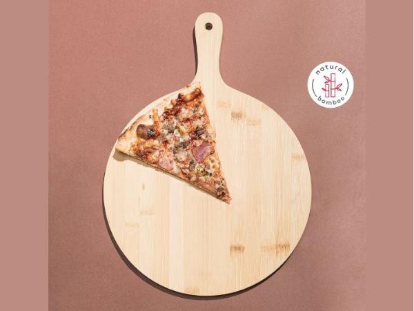 Planche à pizza en bambou personnalisée, peler, cadeaux de pizza, amateur  de pizza, bambou -  France